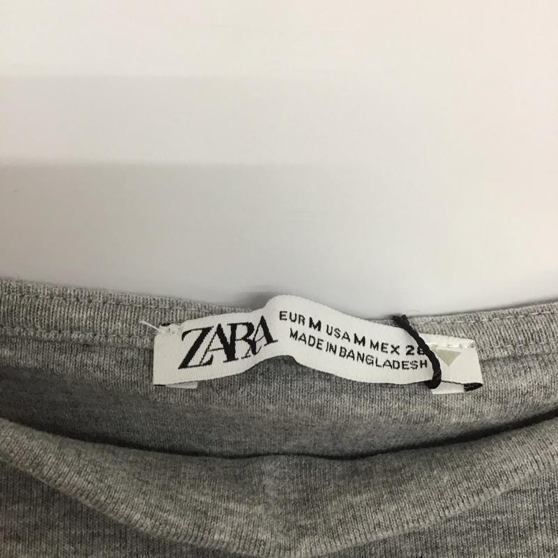 ザラ ZARA キャミソール キャミソール キャミソール ノースリーブカットソー M 無地 灰 / グレー /  レディース USED 古着 中古 10135015