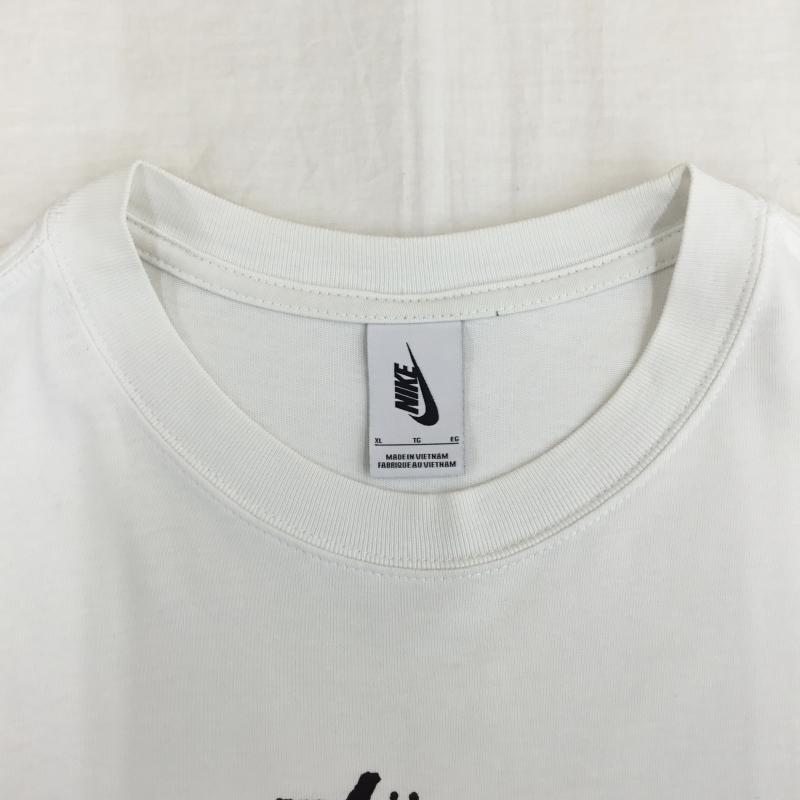 ナイキ NIKE Tシャツ 半袖 DD3342-121 STUSSY Short-Sleeve Tee XL ロゴ、文字 白 / ホワイト /  メンズ USED 古着 中古 10150141