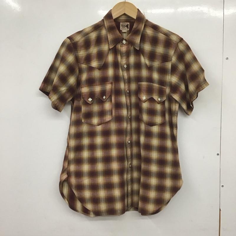 ジョーマッコイ JOE McCOY シャツ、ブラウス 半袖 半袖シャツ チェックシャツ カラーシャツ ウエスタンシャツ チェック マルチカラー / マルチカラー /  メンズ USED 古着 中古 10139714