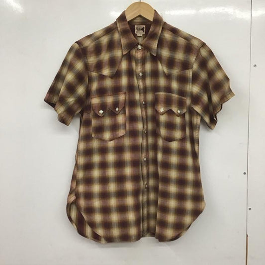 ジョーマッコイ JOE McCOY シャツ、ブラウス 半袖 半袖シャツ チェックシャツ カラーシャツ ウエスタンシャツ チェック マルチカラー / マルチカラー /  メンズ USED 古着 中古 10139714