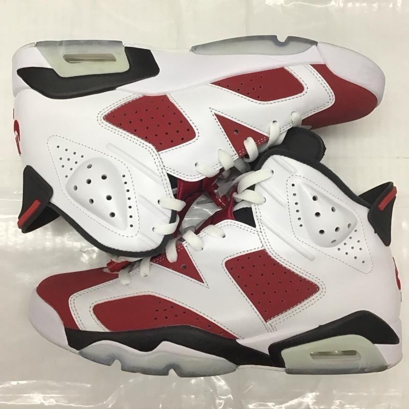 ナイキ NIKE スニーカー スニーカー CT8529 106 AIR JORDAN 6 RETRO 28.5cm 箱有 28.5cm ロゴ、文字 白 / ホワイト / X 黒 / ブラック / X 赤 / レッド /  メンズ USED 古着 中古 10113419