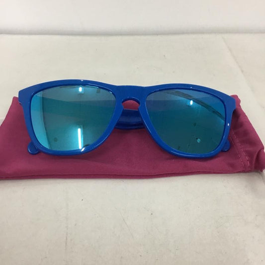 オークリー OAKLEY めがね・サングラス サングラス OO9245-B354 フロッグスキン Frogskins ミラーレンズ ロゴ、文字 青 / ブルー /  メンズ USED 古着 中古 10134619