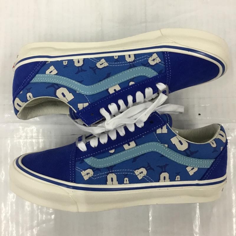 バンズ VANS スニーカー スニーカー Undefeated OG Old Skool VN0A4P3X7AG 26cm 箱有 26.0cm ロゴ、文字 青 / ブルー / X 白 / ホワイト / X 水色 / ライトブルー /  メンズ USED 古着 中古 10105727