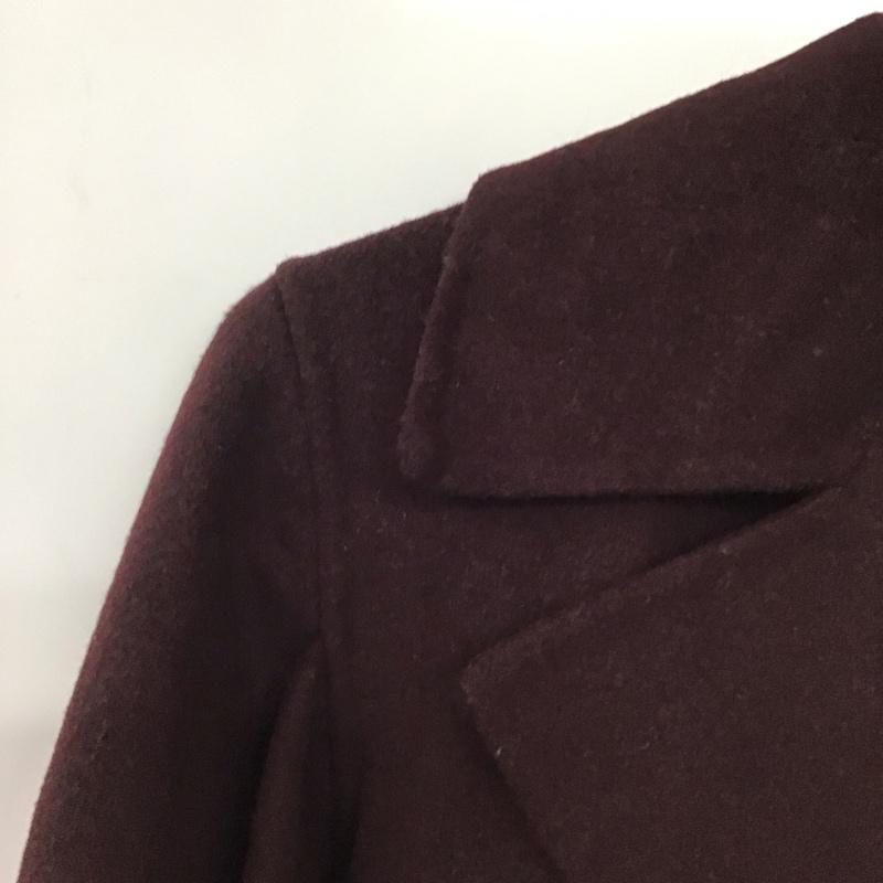 ザラ ZARA コート コート一般 ロングコート カラージャケット アウター XS 無地 えんじ / ワインレッド /  レディース USED 古着 中古 10144313