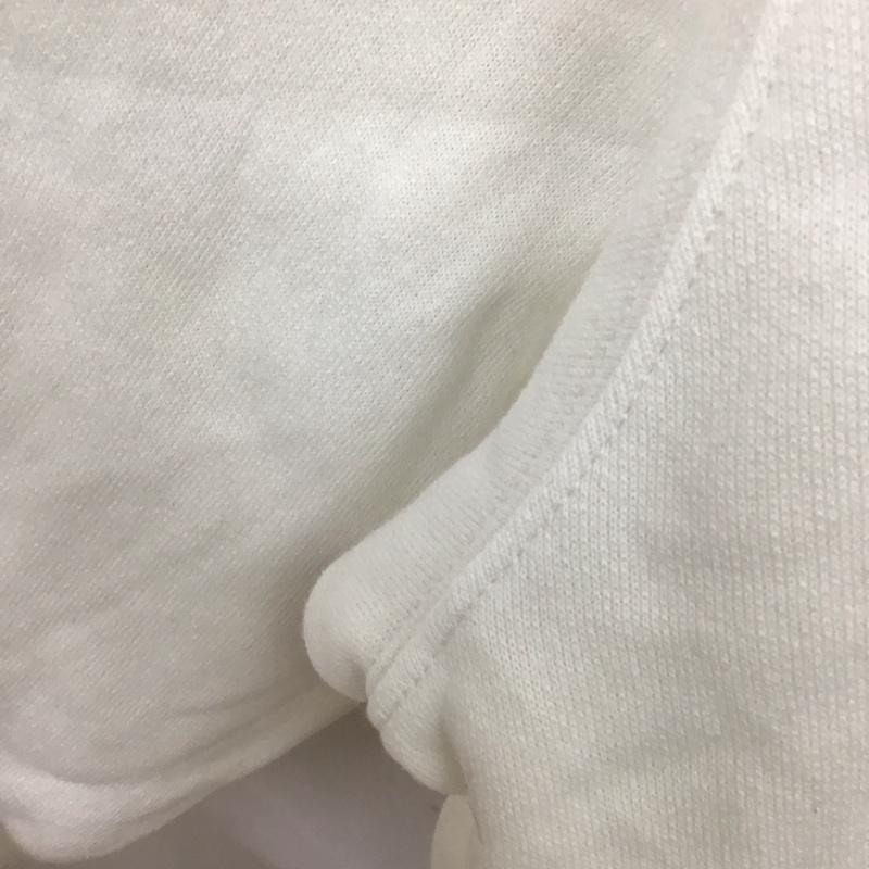バレンシアガ BALENCIAGA パーカー 長袖 641679 TJVI6 LANGUAGE ランゲージプリント プルオーバー XS ロゴ、文字 X プリント 白 / ホワイト /  メンズ USED 古着 中古 10141195