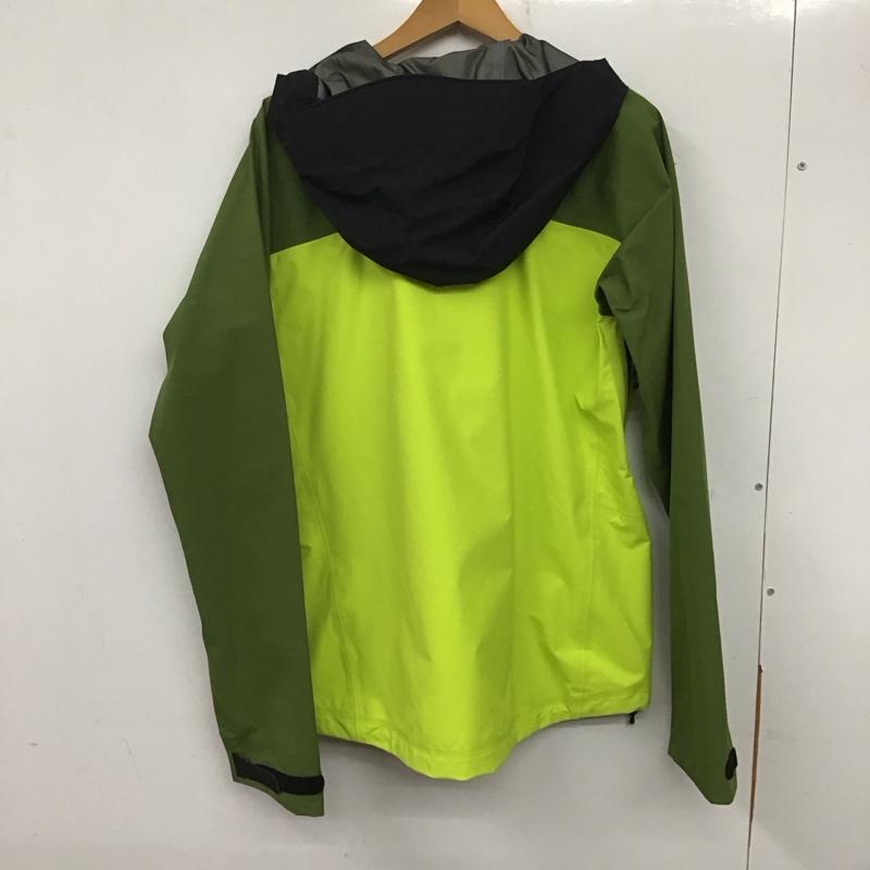ミレー MILLET ジャケット、上着 ジャケット、ブレザー miv7739 防水ジャケット カメット ライト ゴアテックス S ロゴ、文字 緑 / グリーン / X 薄緑 / ライトグリーン /  メンズ USED 古着 中古 10140331