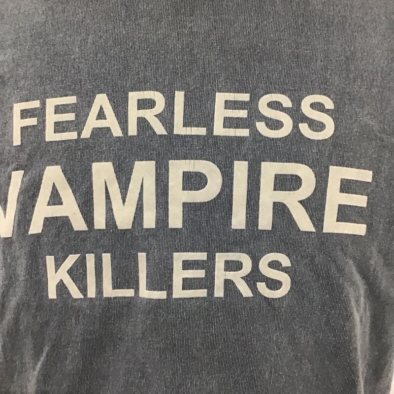 クラクト CLUCT Tシャツ 半袖 ロゴ、文字 X プリント 灰 / グレー /  メンズ USED 古着 中古 10128344