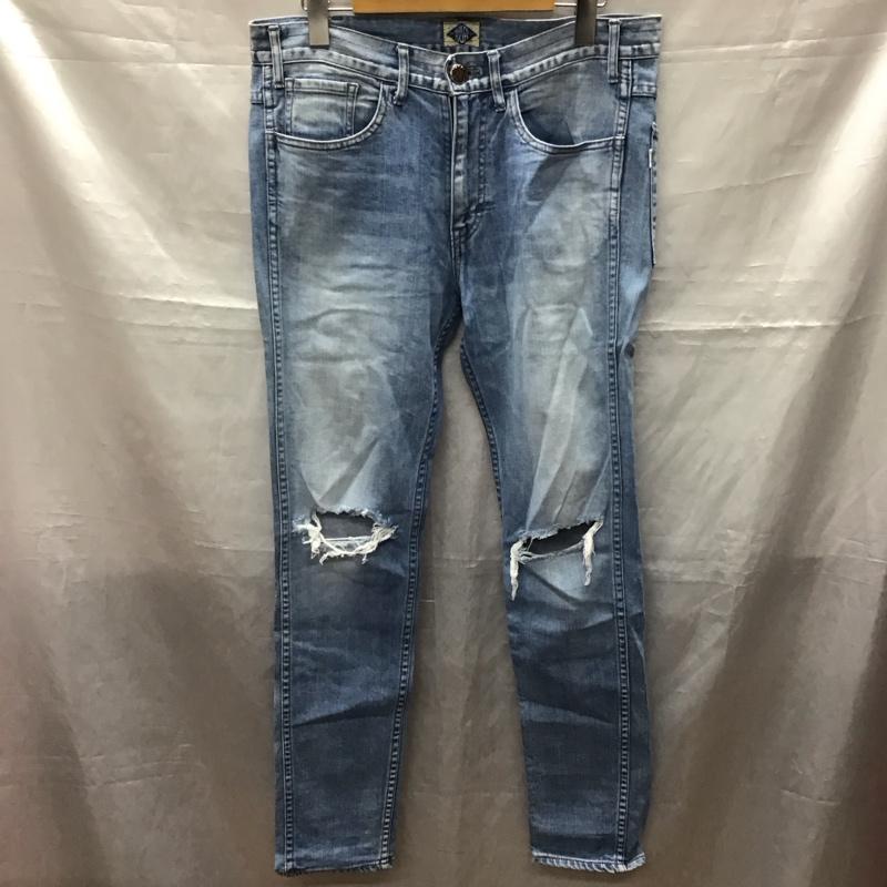 ネイキッドサン naked sun パンツ デニム、ジーンズ デニムパンツ スリムパンツ ストレッチパンツ ジーンズ L 無地 インディゴ / インディゴ /  メンズ USED 古着 中古 10117444
