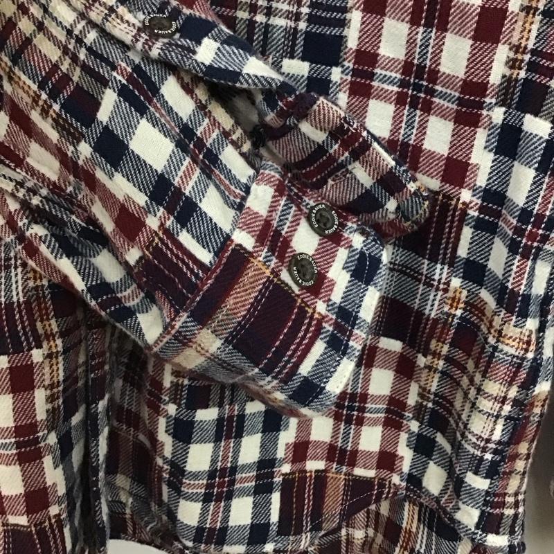エディーバウアー Eddie Bauer シャツ、ブラウス 長袖 M チェック マルチカラー / マルチカラー /  メンズ USED 古着 中古 10141182