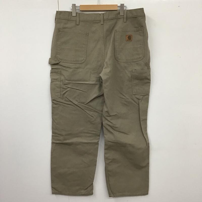 カーハート Carhartt パンツ ワークパンツ、ペインターパンツ ワークパンツ ワイドパンツ カジュアルパンツ カーゴパンツ 無地 ベージュ / ベージュ /  メンズ USED 古着 中古 10110441