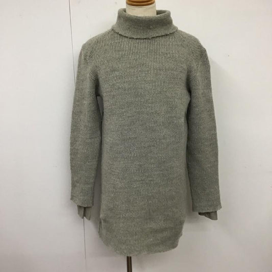 ゴーレム golem ニット、セーター 長袖 2016-17AW ウール タートルネック ハイネック M 無地 灰 / グレー /  メンズ USED 古着 中古 10119165