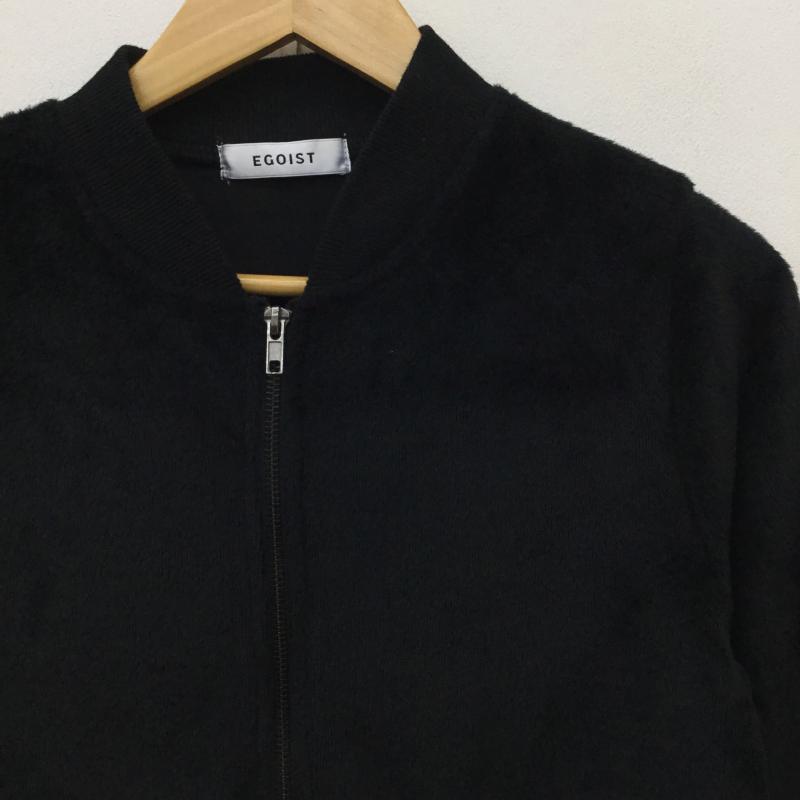 エゴイスト EGOIST ジャケット、上着 ジャケット、ブレザー 無地 黒 / ブラック /  レディース USED 古着 中古 10144416