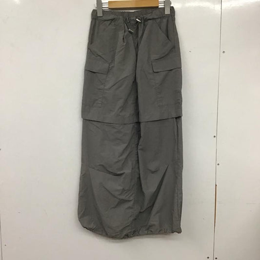 ローリーズファーム LOWRYS FARM スカート ロングスカート lf523014mc 2wayポケットスカート FREE 無地 灰 / グレー /  レディース USED 古着 中古 10136109