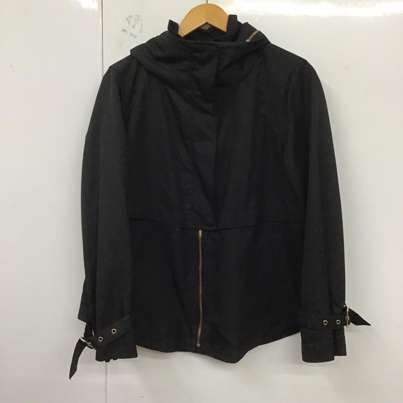 ザラベーシック ZARA BASIC ジャケット、上着 ジャンパー、ブルゾン S 無地 黒 / ブラック /  レディース USED 古着 中古 10124777