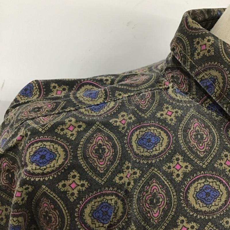 古着 USED シャツ、ブラウス 長袖 LOAFERS コットン 胸ポケット XL 総柄 マルチカラー / マルチカラー /  メンズ USED 古着 中古 10107663