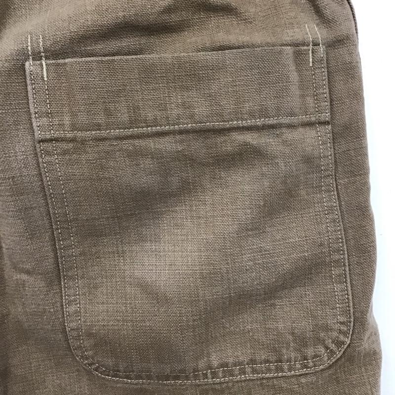 テンダーロイン TENDERLOIN パンツ ワークパンツ、ペインターパンツ ワークパンツ ワイドパンツ カジュアルパンツ S 無地 茶 / ブラウン /  メンズ USED 古着 中古 10116574