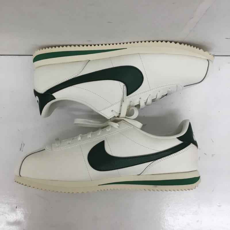 ナイキ NIKE スニーカー スニーカー DN1791-101 Women s Cortez Gorge Green and Malachite 28.5cm ロゴ、文字 白 / ホワイト / X 緑 / グリーン /  メンズ USED 古着 中古 10141700