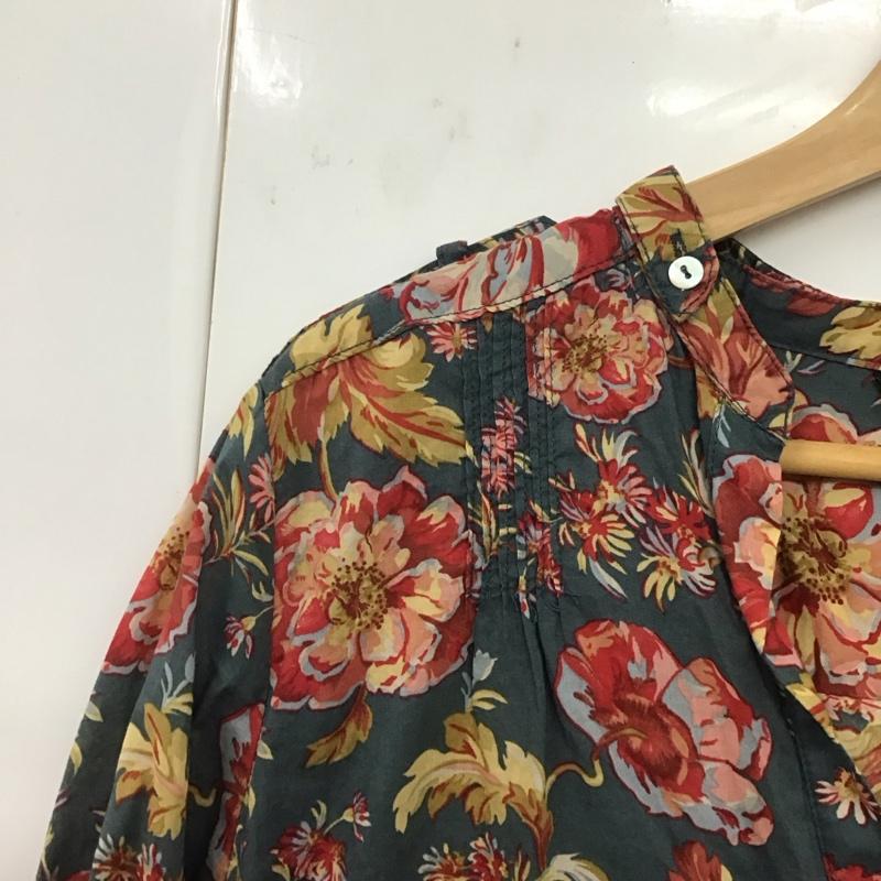 ザラ ZARA シャツ、ブラウス 長袖 L 総柄 マルチカラー / マルチカラー /  レディース USED 古着 中古 10144249