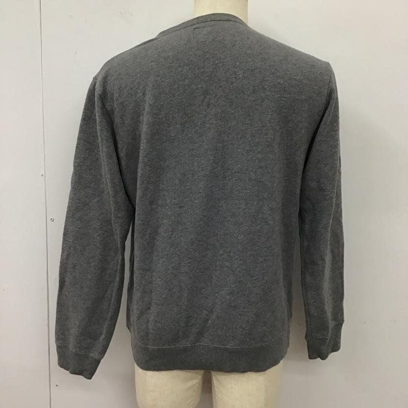 アール・ニューボールド R.NEWBOLD トレーナー 長袖 スウェット L ロゴ、文字 灰 / グレー /  メンズ USED 古着 中古 10118117