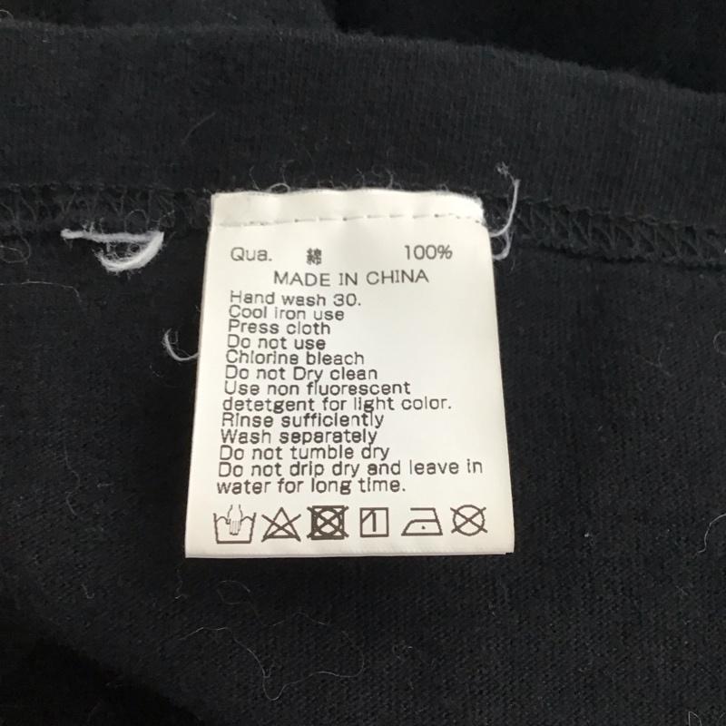 エフアールツー FR2 Tシャツ 半袖 半袖カットソー プリントTシャツ クルーネックカットソー L プリント 黒 / ブラック /  メンズ USED 古着 中古 10134601