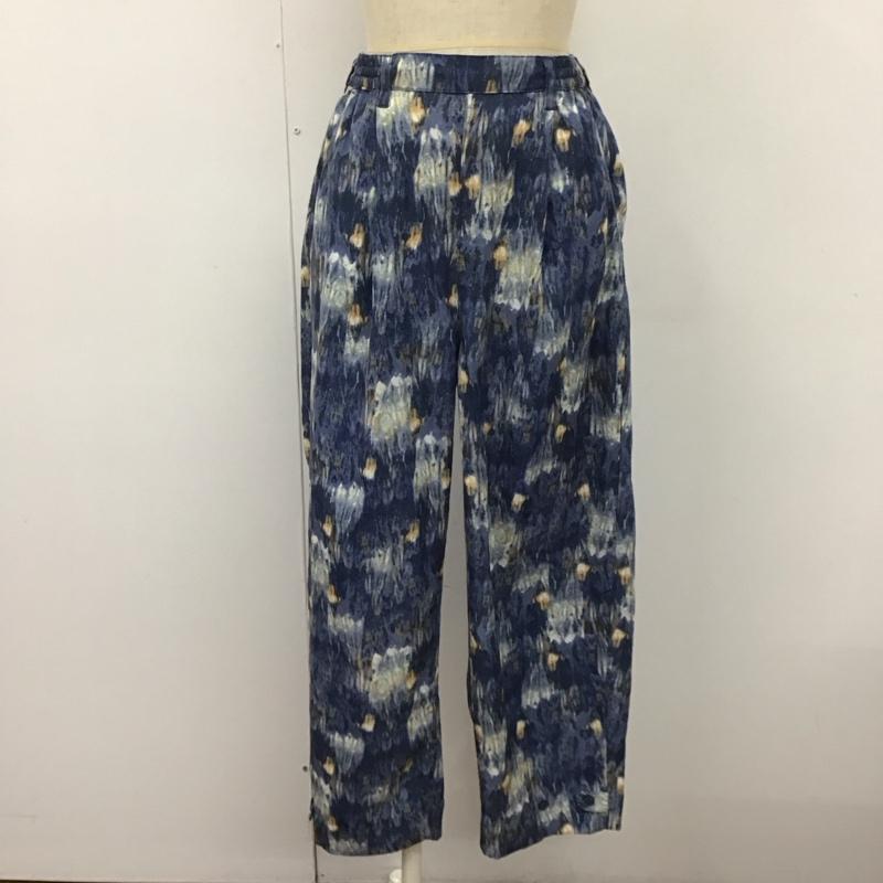 ニコアンド niko and... パンツ ワークパンツ、ペインターパンツ ワイドパンツ カジュアルパンツ ワークパンツ プリントパンツ 3 総柄 マルチカラー / マルチカラー /  レディース USED 古着 中古 10109238