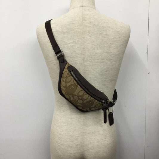 アベイシングエイプ A BATHING APE ウエストバッグ ウエストバッグ 88832 RIVINGTON BELT BAG 総柄 ベージュ / ベージュ / X 茶 / ブラウン /  メンズ USED 古着 中古 10108858