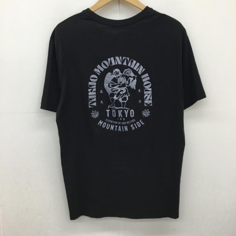 サロモン SALOMON Tシャツ 半袖 M ロゴ、文字 X プリント 黒 / ブラック /  メンズ USED 古着 中古 10135119