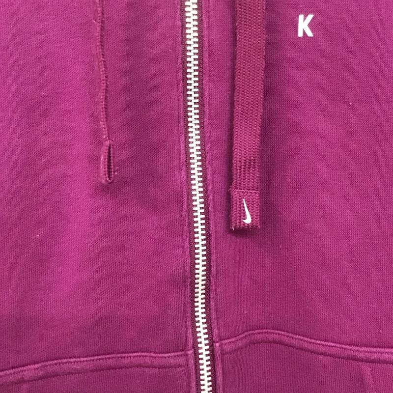 ナイキ NIKE パーカー 長袖 dm6964-610 Dri-FITゲットフィットウィメンズフルジップグラフィックトレーニングパーカー S ロゴ、文字 紫 / パープル /  レディース USED 古着 中古 10145075