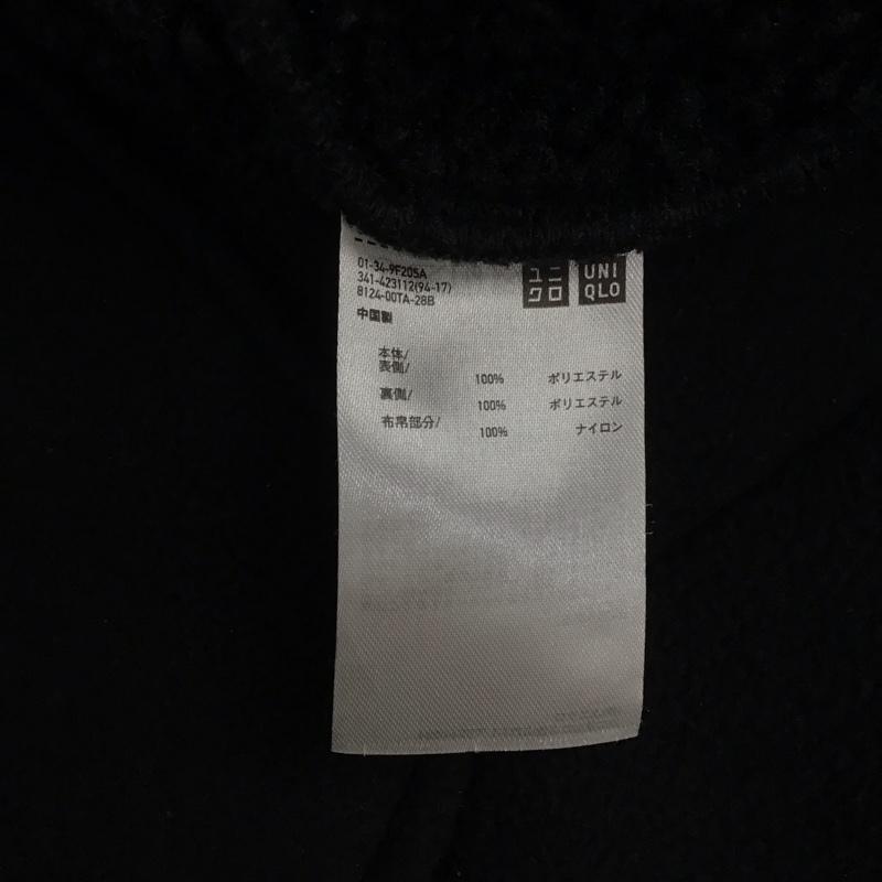 ユニクロ UNIQLO ジャケット、上着 ジャケット、ブレザー 341-423112 EngineeredGarments 19aw ノーカラーフリースコート XL 無地 紺 / ネイビー /  メンズ USED 古着 中古 10144603