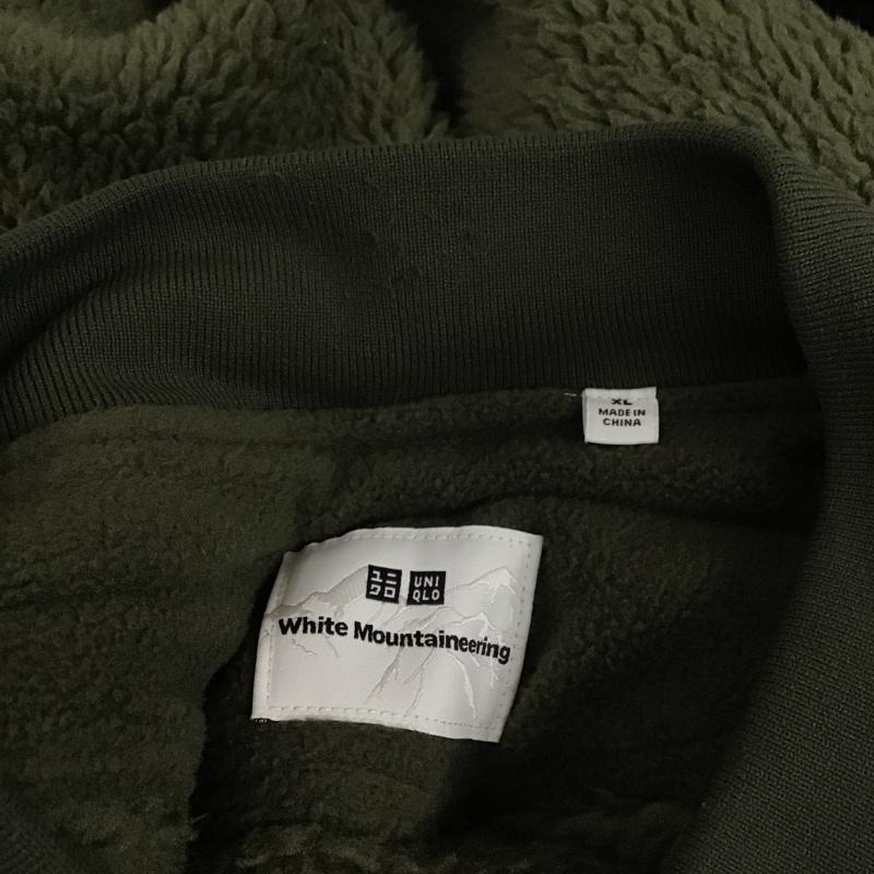 ユニクロ UNIQLO ジャケット、上着 ジャンパー、ブルゾン 341-442882 UNIQLO×WHITEMOUNTAINEERING コラボ ジップアップジャケット XL 無地 カーキ / カーキ /  メンズ USED 古着 中古 10114984