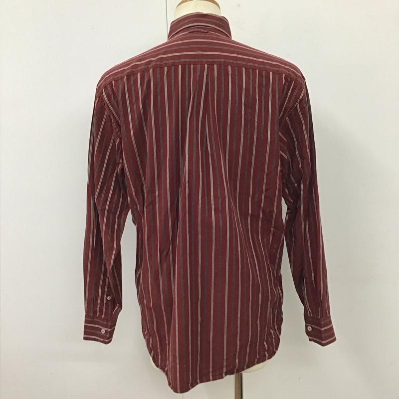 トミーヒルフィガー TOMMY HILFIGER シャツ、ブラウス 長袖 長袖シャツ カラーシャツ ポケットシャツ 長袖カットソー ストライプシャツ M ストライプ マルチカラー / マルチカラー /  メンズ USED 古着 中古 10118264