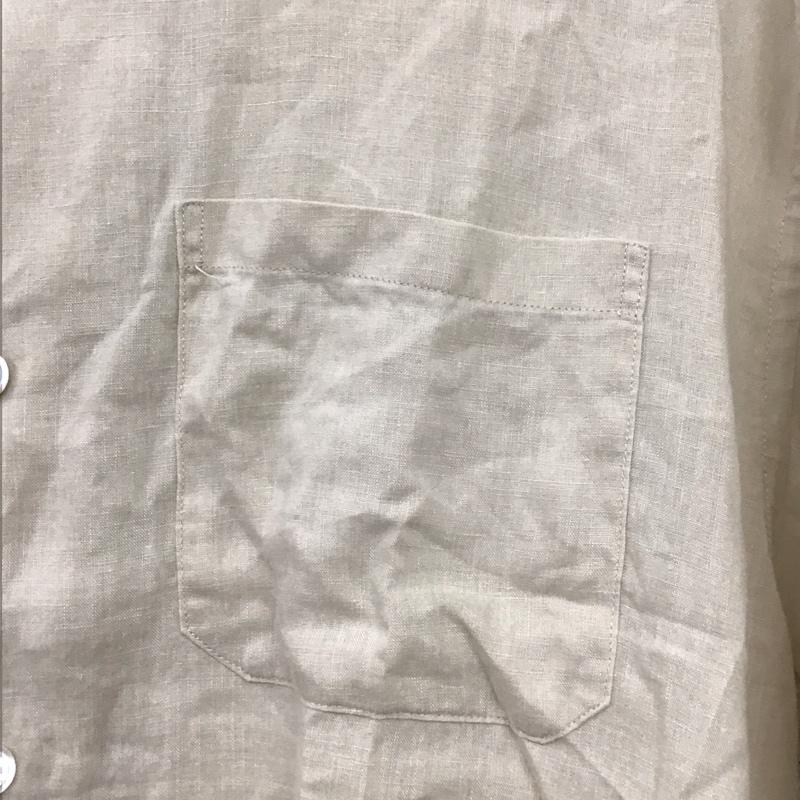 ポールスミス Paul Smith シャツ、ブラウス 半袖 M 無地 ベージュ / ベージュ /  メンズ USED 古着 中古 10134517