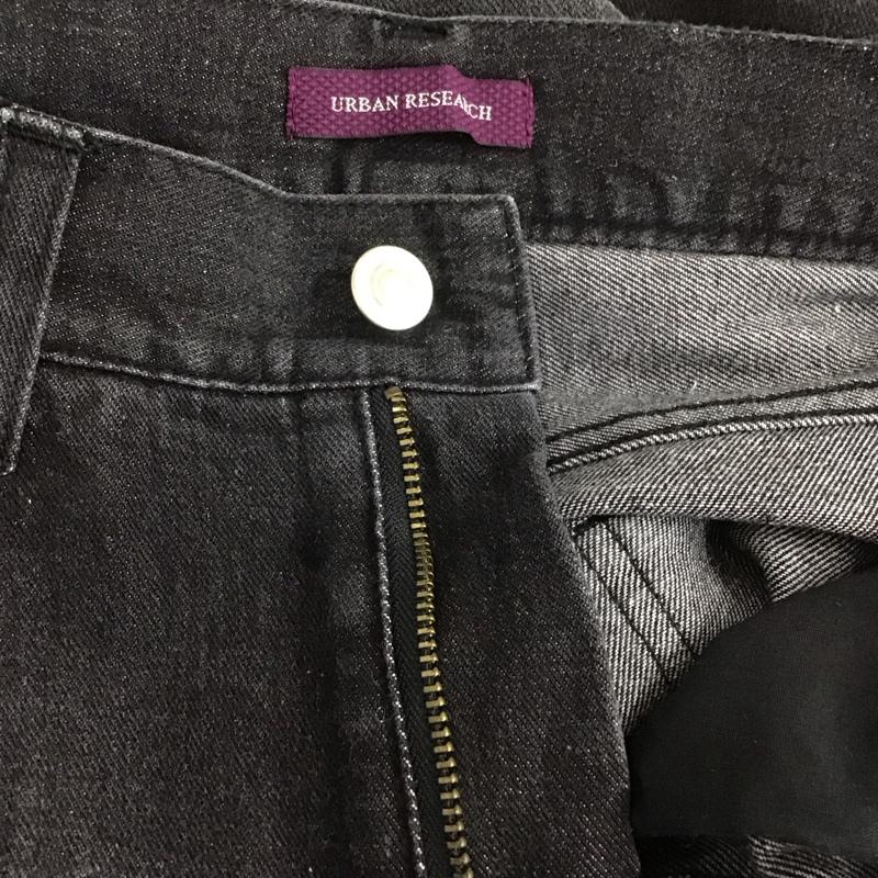 アーバンリサーチ URBAN RESEARCH スカート ロングスカート WH94-25M007 バックスリットデニムスカート S 無地 黒 / ブラック /  レディース USED 古着 中古 10129193