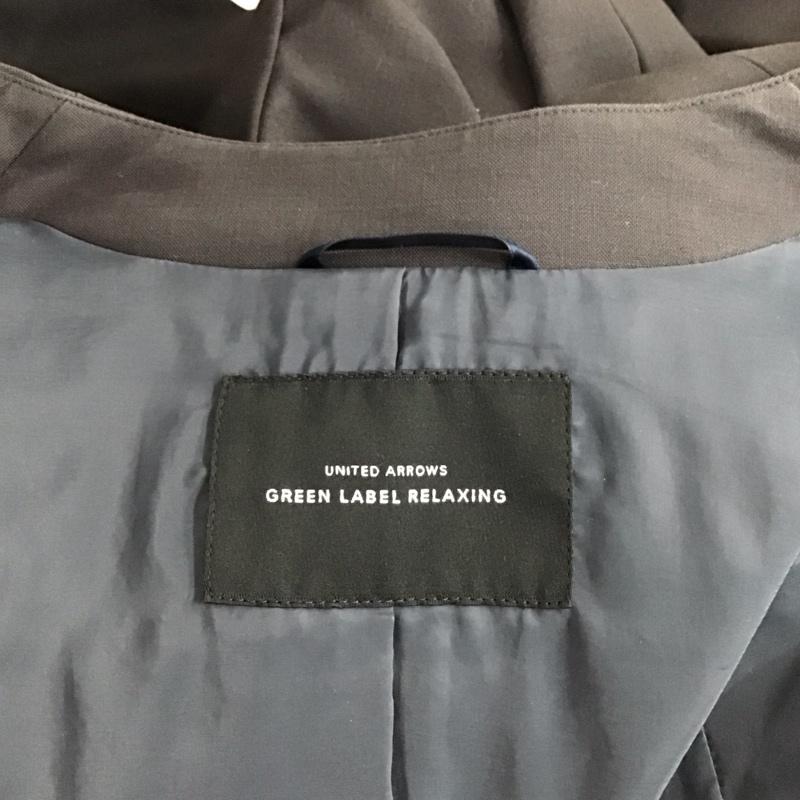 ユナイテッドアローズグリーンレーベルリラクシング UNITED ARROWS green label relaxing セットアップ セットアップ セットアップ 長袖ジャケット スラックスパンツ 2点セット 38 無地 ダークグレー / ダークグレー /  レディース USED 古着 中古 10149701