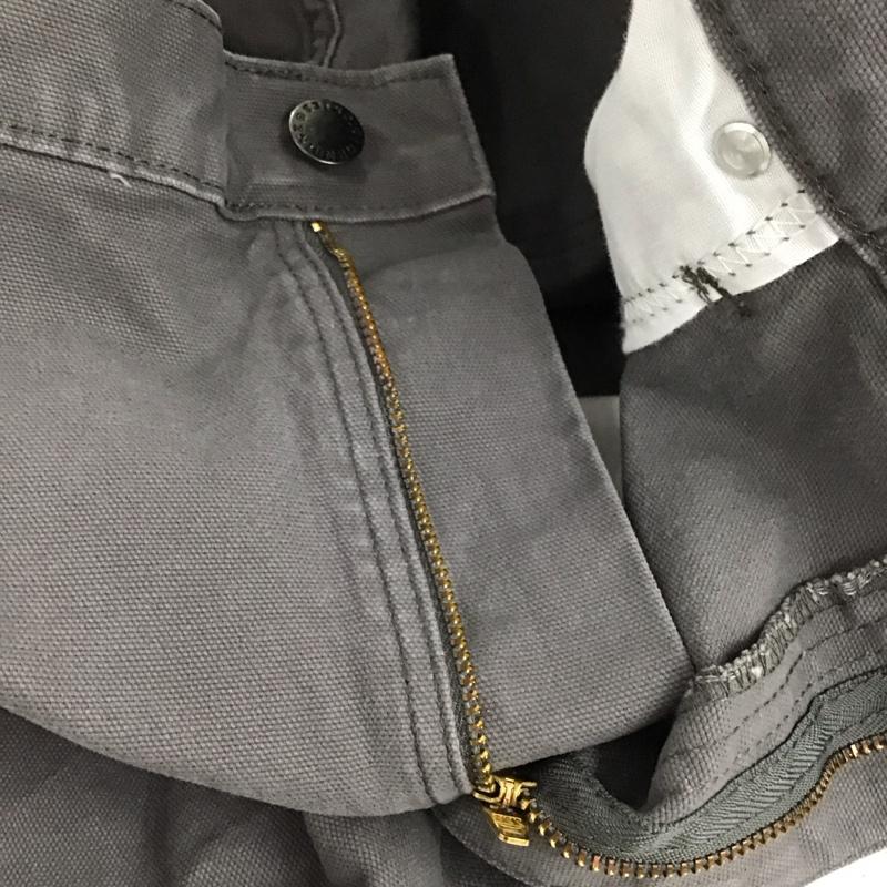 ディッキーズ Dickies パンツ ワークパンツ、ペインターパンツ ワークパンツ ワイドパンツ カジュアルパンツ 36 無地 灰 / グレー /  メンズ USED 古着 中古 10140975
