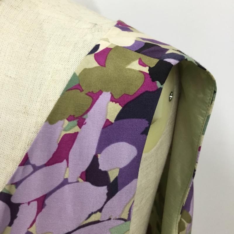 ローラ アシュレイ LAURA ASHLEY ワンピース ロングスカート ノースリーブロングワンピース フレアスカートワンピース 総柄スカート 総柄 マルチカラー / マルチカラー /  レディース USED 古着 中古 10115815