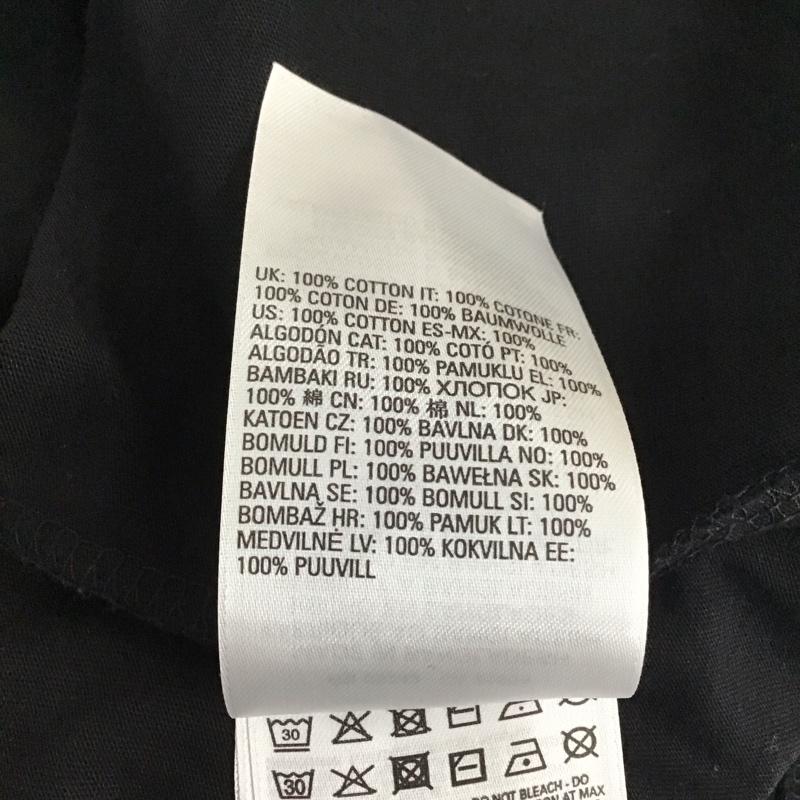 ディーゼル DIESEL Tシャツ 半袖 半袖カットソー プリントTシャツ クルーネックカットソー XL プリント 黒 / ブラック /  メンズ USED 古着 中古 10120352