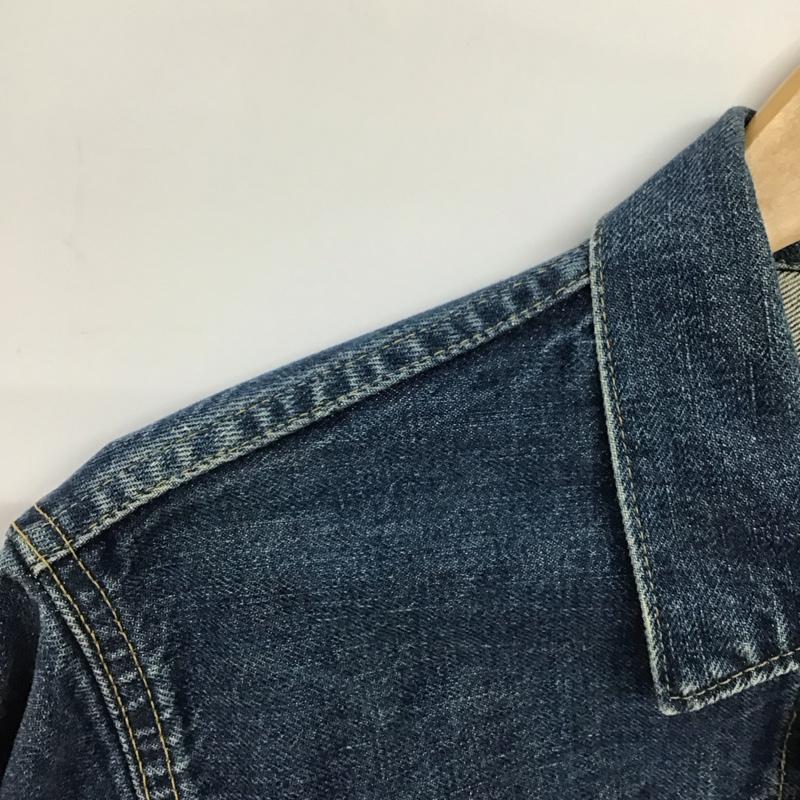 リーバイストラウスアンドコー Levi Strauss & co. ジャケット、上着 ジャンパー、ブルゾン デニムジャケット Gジャン アウター カジュアルジャケット 36 無地 インディゴ / インディゴ /  メンズ USED 古着 中古 10150316
