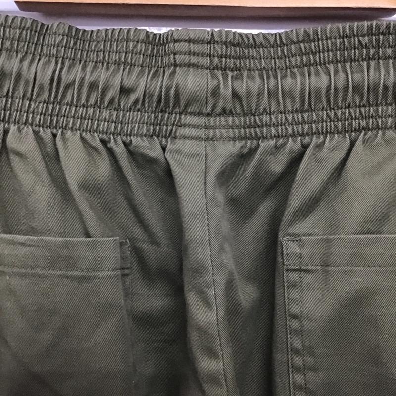 クックマン COOKMAN パンツ ワークパンツ、ペインターパンツ ワークパンツ ワイドパンツ カジュアルパンツ L 無地 カーキ / カーキ /  メンズ USED 古着 中古 10144946