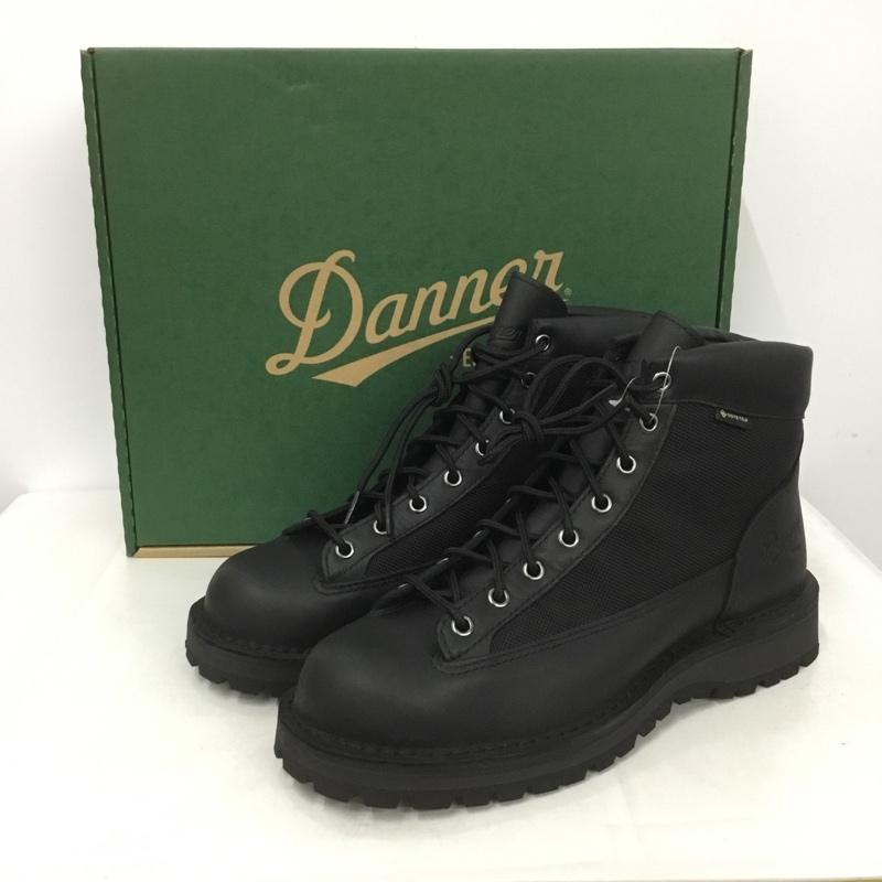 ダナー Danner ブーツ ショートブーツ D121003 DANNER FIELD GORE-TEX アウトドア 26.5cm 箱有 26.5cm ロゴ、文字 黒 / ブラック /  メンズ USED 古着 中古 10140599