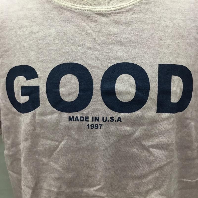 グッドオン Good On Tシャツ 半袖 半袖カットソー プリントTシャツ クルーネックカットソー L ロゴ、文字 紫 / パープル /  メンズ USED 古着 中古 10116018