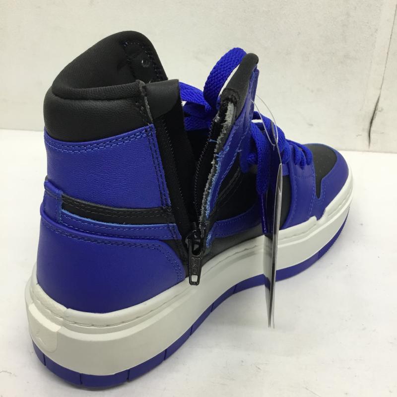 ナイキ NIKE スニーカー スニーカー DN3253-204 Nike Women s Air Jordan 1 High Elevate Hyper Royal エアジョーダン1 ハイ エレベート ハイパー ロイヤル 23.5cm ロゴ、文字 青 / ブルー / X 黒 / ブラック / X 白 / ホワイト /  レディース USED 古着 中古 10116030
