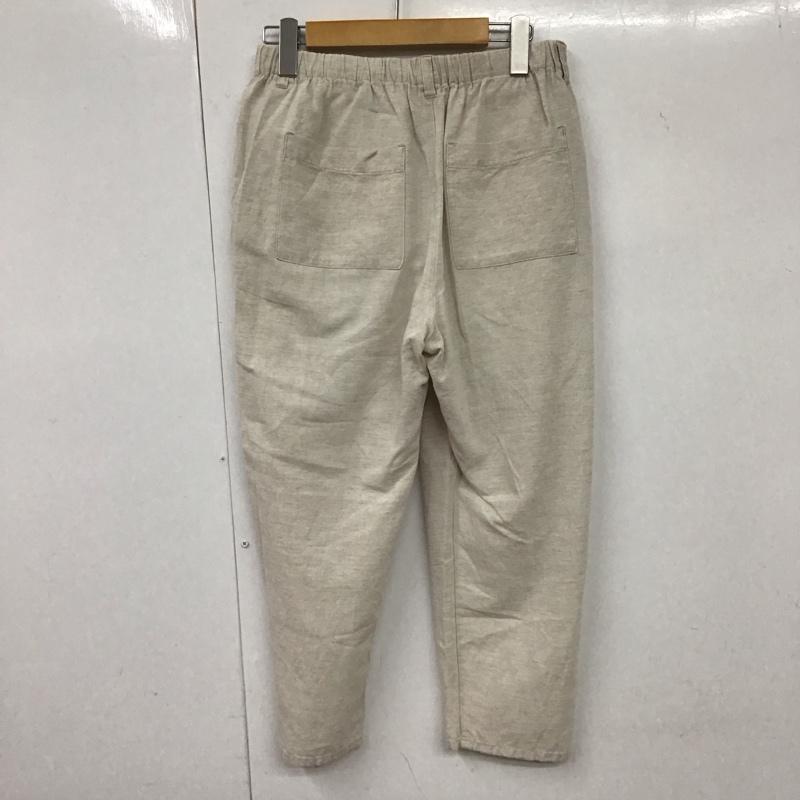スタディオクリップ studio CLIP パンツ スラックス M 無地 アイボリー / アイボリー /  レディース USED 古着 中古 10131886