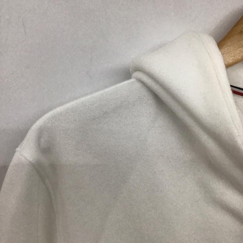 トミー ジーンズ TOMMY JEANS パーカー 長袖 M プリント X ロゴ、文字 白 / ホワイト /  レディース USED 古着 中古 10139523