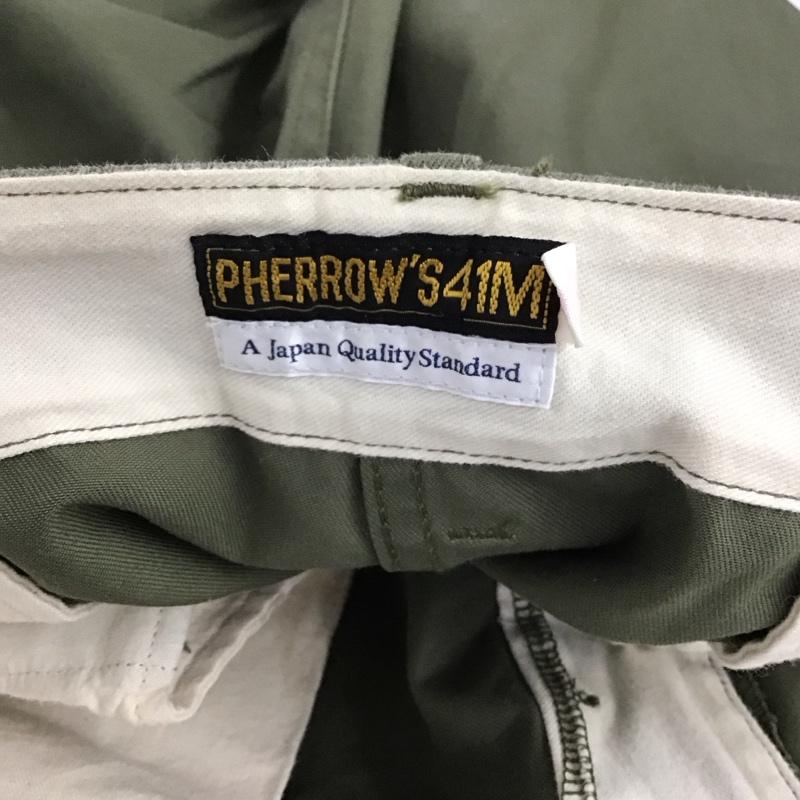 フェローズ Pherrow s パンツ ワークパンツ、ペインターパンツ ワークパンツ ワイドパンツ カジュアルパンツ ミリタリーパンツ m41 33インチ 無地 カーキ / カーキ /  メンズ USED 古着 中古 10148386