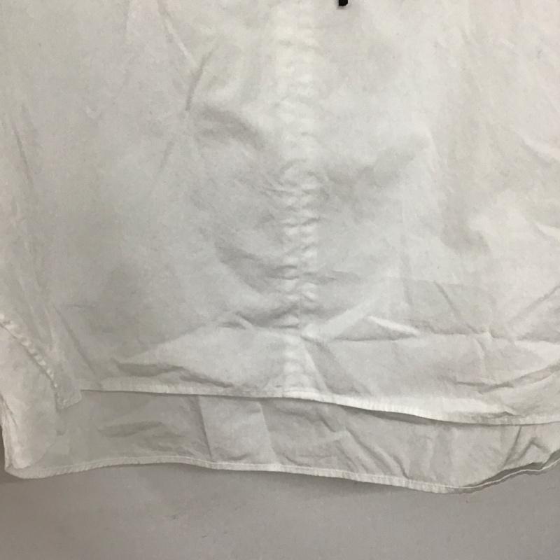 ウィムガゼット Whim Gazette シャツ、ブラウス 長袖 WGZ1031204A0016 スタンドギャザープルオーバー FREE 無地 白 / ホワイト /  レディース USED 古着 中古 10147219