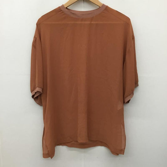 シンプリシテェ Simplicite カットソー 半袖 FREE 無地 キャメル / キャメル /  レディース USED 古着 中古 10137610