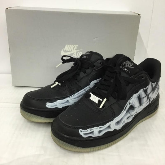 ナイキ NIKE スニーカー スニーカー BQ7541-001 AIR FORCE 1 07 SKELETON QS 26cm 箱有 26.0cm  黒 / ブラック /  メンズ USED 古着 中古 10124198