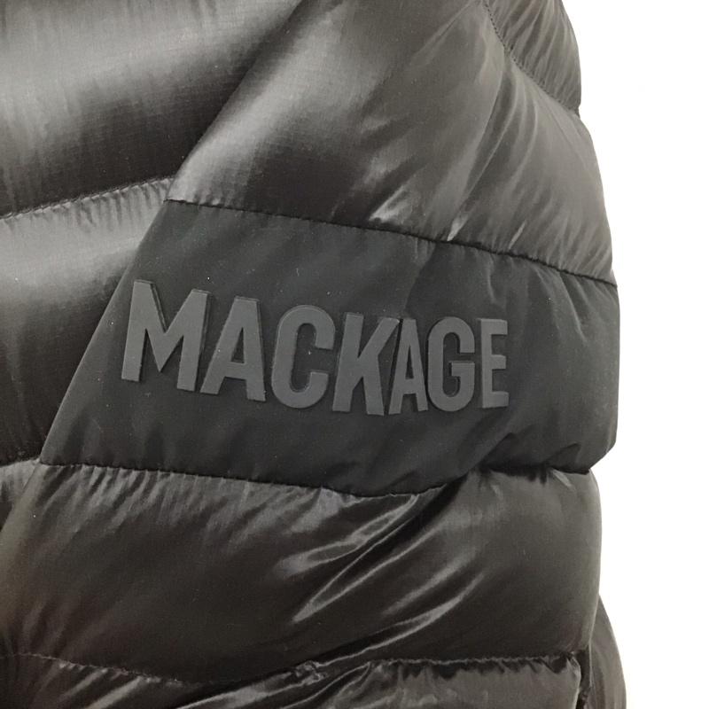 マッカージュ Mackage ジャケット、上着 ダウンジャケット 5110000172 KEAGAN-RS 38 ロゴ、文字 黒 / ブラック /  メンズ USED 古着 中古 10111082