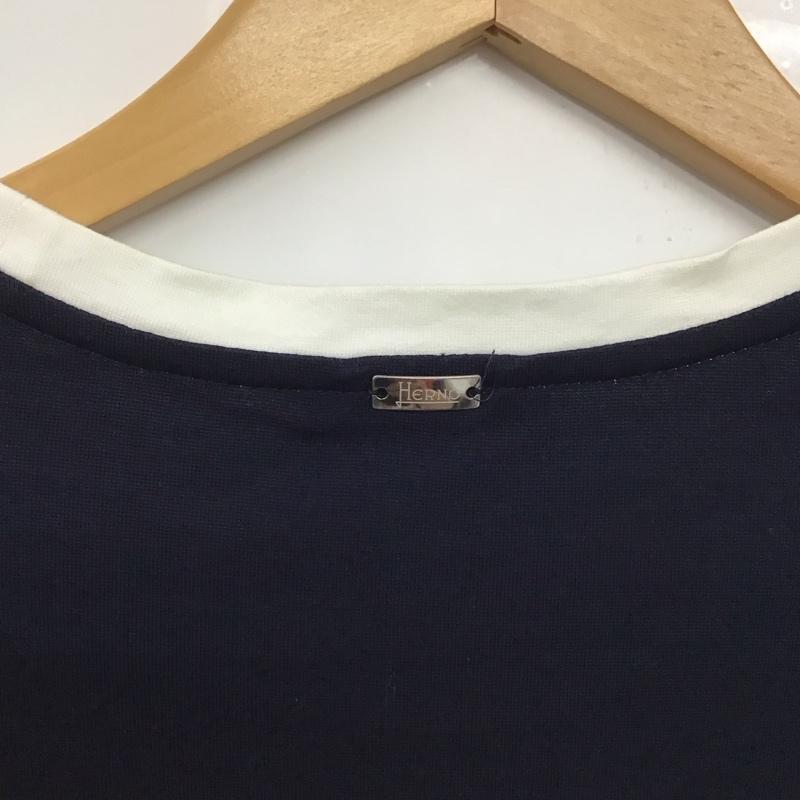 ヘルノ HERNO Tシャツ 半袖 半袖カットソー 無地Tシャツ クルーネックカットソー 46 無地 白 / ホワイト /  メンズ USED 古着 中古 10132172